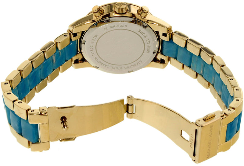 Michael Kors Ritz Gold Dial Two Tone Steel Strap Watch for Women - MK6328 Buy Now By Michael Kors