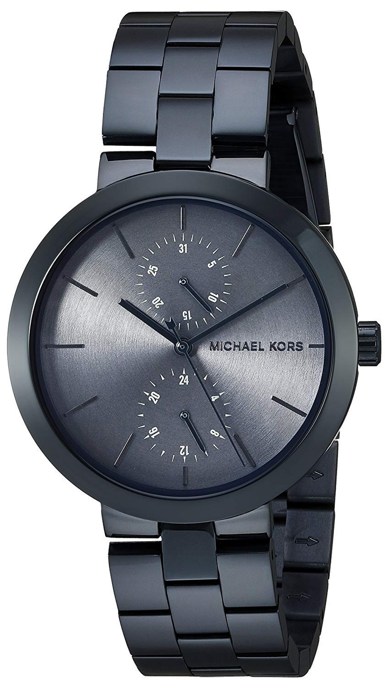 Michael Kors Garner Chronograph Quartz Blue Dial Blue Steel Strap Watch For Women - MK6410 Buy Now By Michael Kors
