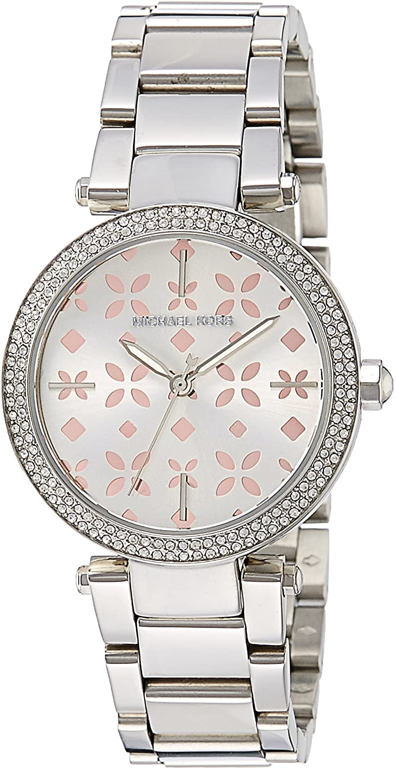 Michael Kors Parker Silver Dial Silver Stainless Steel Strap Watch for Women - MK6483 Buy Now By Michael Kors