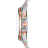 Michael Kors Blair Quartz Analog Rose Gold Dial Two Tone Steel Strap Watch For Women - MK6498 Buy Now By Michael Kors