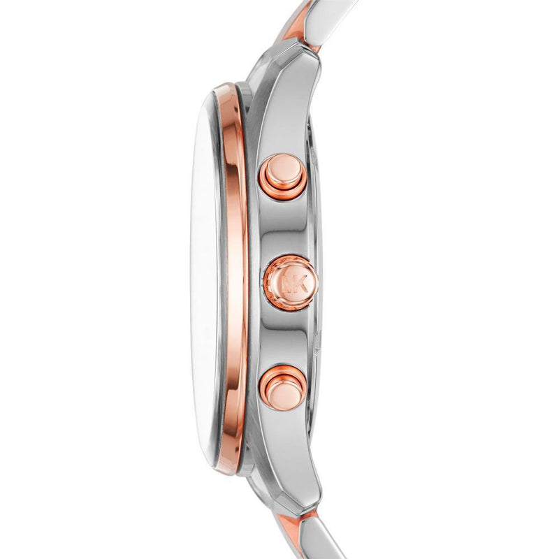 Michael Kors Blair Quartz Analog Rose Gold Dial Two Tone Steel Strap Watch For Women - MK6498 Buy Now By Michael Kors