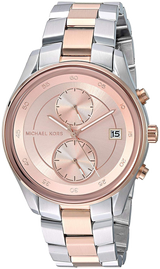 Michael Kors Blair Quartz Analog Rose Gold Dial Two Tone Steel Strap Watch For Women - MK6498 Buy Now By Michael Kors