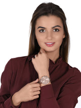 Michael Kors Parker Chronograph Rose Gold Dial Two Tone Steel Strap Watch For Women - MK6832 Buy Now By Michael Kors