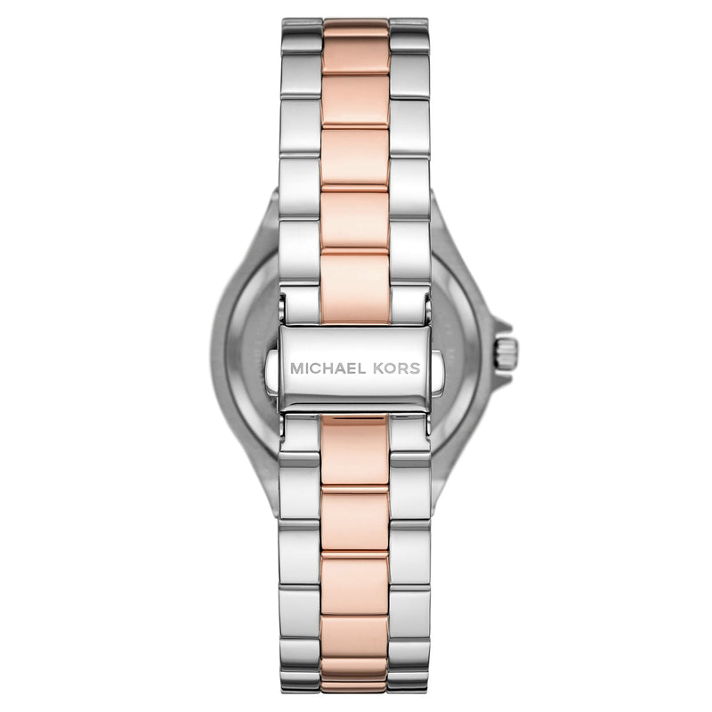 Michael Kors Slim Runway White Dial Two Tone Watch for Women - MK3204B Buy Now By Michael Kors