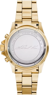 Michael Kors Everest Chronograph Gold Dial Gold Steel Strap Watch For Women - MK7210 Buy Now By Michael Kors