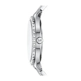 Michael Kors Layton Three Hand Pink Dial Silver Steel Strap Watch For Women - MK7298 Buy Now By Michael Kors
