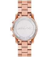 Michael Kors Runway Chronograph Rose Gold Dial Rose Gold Steel Strap Watch For Women - MK7324 Buy Now By Michael Kors