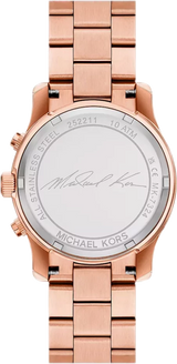 Michael Kors Runway Chronograph Rose Gold Dial Rose Gold Steel Strap Watch For Women - MK7324 Buy Now By Michael Kors