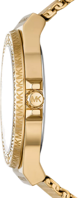 Michael Kors Lennox Three-Hand Gold Dial Gold Mesh Bracelet Watch For Women - MK7335 Buy Now By Michael Kors