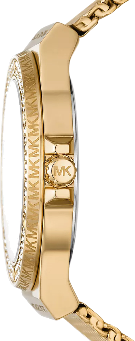 Michael Kors Lennox Three-Hand Gold Dial Gold Mesh Bracelet Watch For Women - MK7335 Buy Now By Michael Kors
