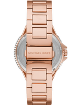 Michael Kors Camille Analog Pink Dial Rose Gold Steel Strap Watch for Women - MK7340 Buy Now By Michael Kors