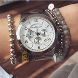 Michael Kors Runway Silver Dial Silver Steel Strap Watch for Men- MK8086 Buy Now By Michael Kors