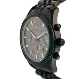 Michael Kors Lexington Chronograph Black Dial Black Steel Strap Watch for Men - MK8320 Buy Now By Michael Kors
