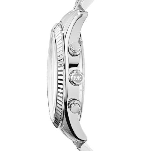 Michael Kors Lexington Silver Dial Silver Steel Strap Watch for Men - MK8405 Buy Now By Michael Kors