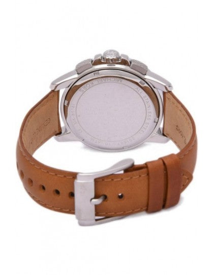 Michael Kors Ryker Chronograph Analog Blue Dial Brown Leather Strap Watch For Men - MK8518 Buy Now By Michael Kors