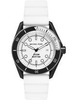 Michael Kors Maritime Analog White Dial White Silicone Strap Watch for Men - MK9159 Buy Now By Michael Kors
