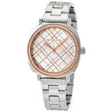 Michael Kors Nia Quartz Silver Dial Silver Steel Strap Watch For Women - MK3988 Buy Now By Michael Kors