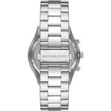 Michael Kors Slim Runway Chronograph Blue Dial Silver Steel Strap Watch For Men - MK8917 Buy Now By Michael Kors