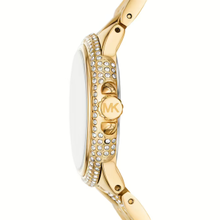 Michael Kors Camile Analog White Dial Gold Steel Strap Watch for Women - MK4801 Buy Now By Michael Kors