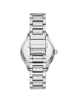 Michael Kors Sage Three-Hand White Dial Silver Steel Strap Watch for Women - MK4807 Buy Now By Michael Kors