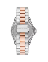 Michael Kors Everest Three Hand Rose Gold Dial Two Tone Steel Strap Watch For Women - MK7402 Buy Now By Michael Kors