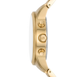 Michael Kors Hutton Chronograph Gold Dial Gold Steel Strap Watch For Men - MK8953 Buy Now By Michael Kors