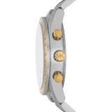 Michael Kors Accelerator Chronograph White Dial Silver Steel Strap Watch For Men - MK9112 Buy Now By Michael Kors