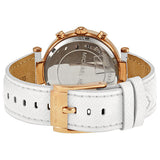 Michael Kors Parker White Diamonds Dial White Leather Strap Watch for Women - MK2281 Buy Now By Michael Kors