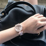 Michael Kors Parker Pink Dial Two Tone Steel Strap Watch for Women - MK6110 Buy Now By Michael Kors