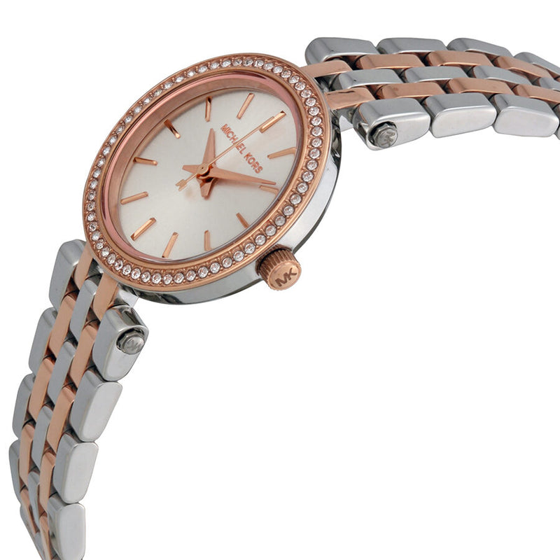 Michael Kors Darci Silver Dial Two Tone Steel Strap Watch for Women - MK3298 Buy Now By Michael Kors