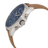 Michael Kors Pilot Chronograph Blue Dial Brown Leather Strap Watch for Men - MK9128 Buy Now By Michael Kors