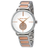 Michael Kors Portia Quartz Silver Dial Two Tone Steel Strap Watch For Women - MK3709 Buy Now By Michael Kors
