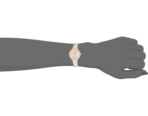 Shop Michael Kors Pyper Quartz Rose Gold Dial Rose Gold Steel Strap Watch For Women - MK1040 in USA