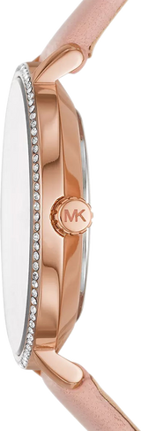 Michael Kors Pyper Analog White Dial Pink Leather Strap Watch For Women - MK2803 Buy Now By Michael Kors