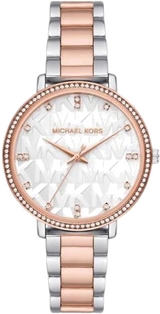 Michael Kors Pyper Quartz White Dial Two Tone Steel Strap Watch For Women - MK4667 Buy Now By Michael Kors