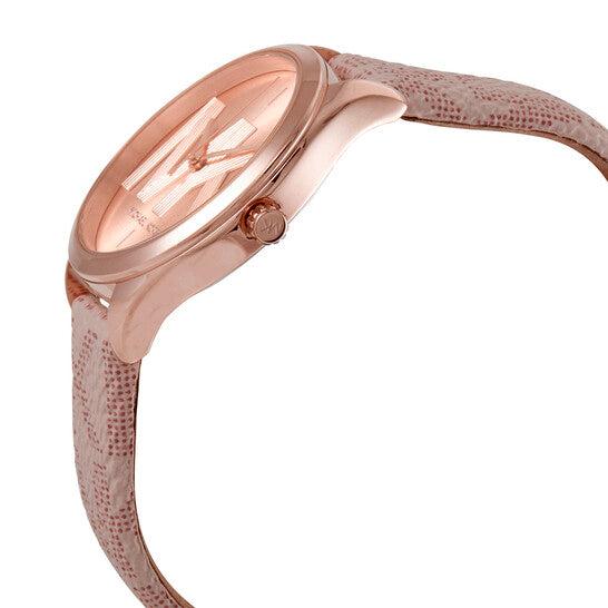 Michael Kors Jaycie Quartz Rose Gold Dial Pink Leather Strap Watch for Women - MK2879 Buy Now By Michael Kors