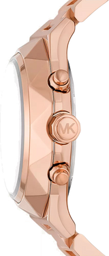 Michael Kors Raquel Analog Rose Gold Dial Rose Gold Steel Strap Watch For Women - MK4688 Buy Now By Michael Kors
