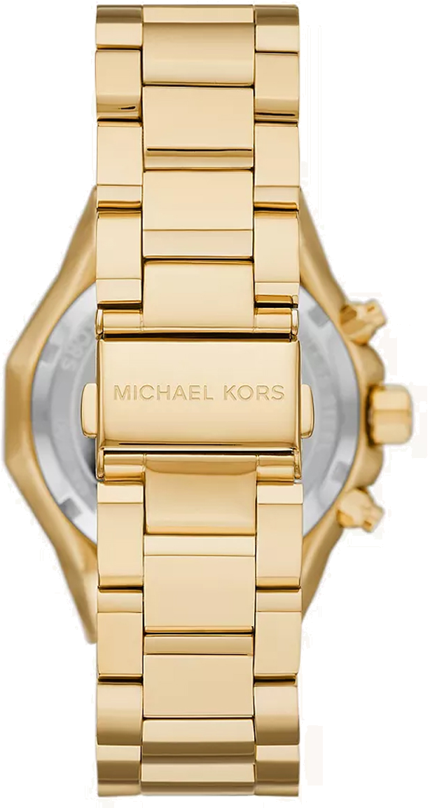 Michael Kors Raquel Analog Gold Dial Gold Steel Strap Watch For Women - MK4690