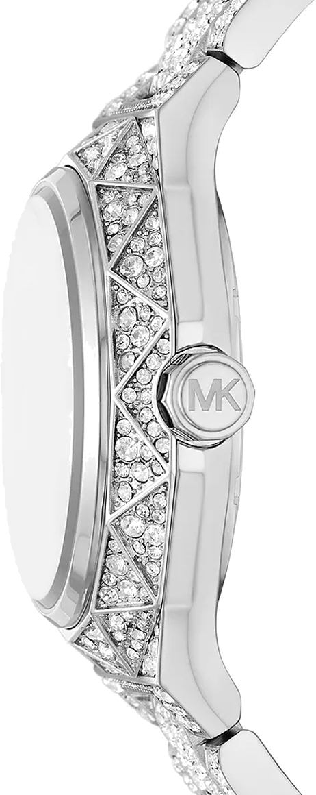 Michael Kors Raquel Three Hand Crystals Silver Dial Silver Steel Strap Watch For Women - MK4691 Buy Now By Michael Kors