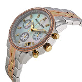 Michael Kors Ritz White Dial Two Tone Steel Strap Watch for Women - MK5650 Buy Now By Michael Kors
