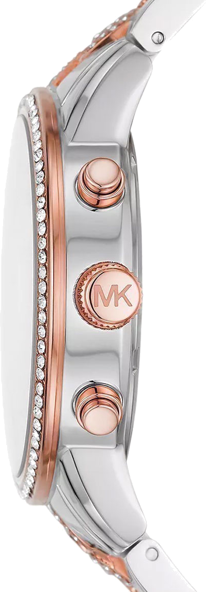 Michael Kors Ritz Chronograph Silver Dial Two Tone Steel Strap Watch For Women - MK6938 Buy Now By Michael Kors