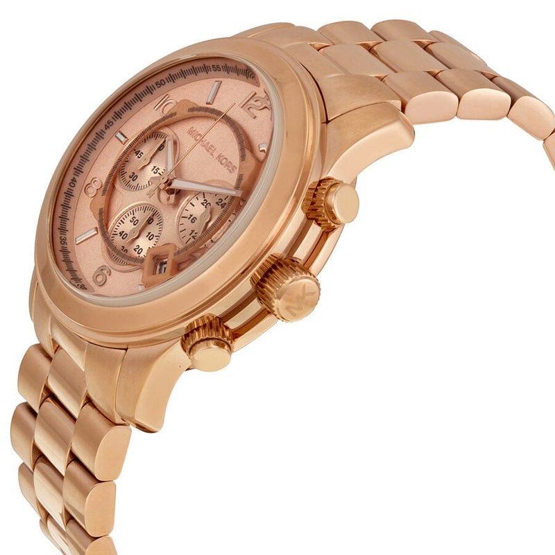 Michael Kors Cooper Rose Gold Rose Gold Steel Strap Watch for Women - MK6275 Buy Now By Michael Kors