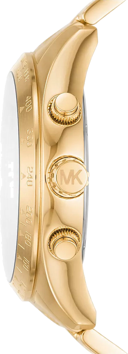 Michael Kors Runway Three-Hand Gold Dial Gold Steel Strap Watch For Women - MK6911 Buy Now By Michael Kors