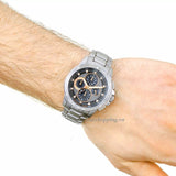 Michael Kors Ryker Chronograph Black Dial Silver Steel Strap Watch For Men - MK8528 Buy Now By Michael Kors