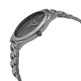 Michael Kors Slim Runway Quartz Black Dial Grey Steel Strap Watch For Men - MK1044 Buy Now By Michael Kors