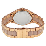 Michael Kors Slim Runway Rose Gold Dial Two Tone Steel Strap Watch for Women - MK4294 Buy Now By Michael Kors