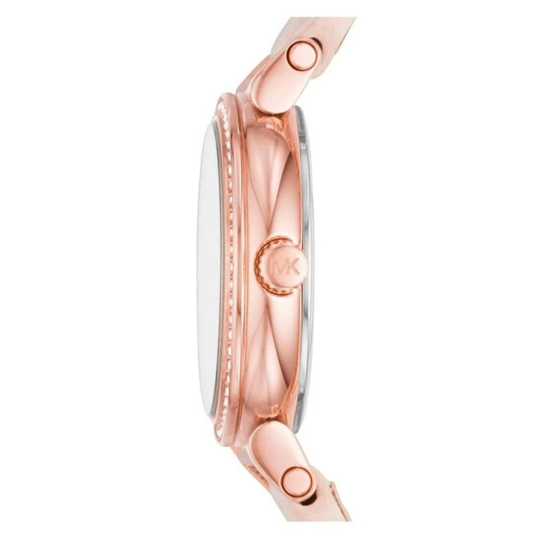 Michael Kors Sofie Chronograph Rose Gold Dial Rose Gold Steel Strap Watch For Women - MK6560 Buy Now By Michael Kors