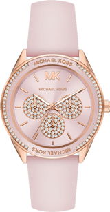Michael Kors Quartz Pink Dial Pink Silicone Strap Watch For Women - MK6946 Buy Now By Michael Kors