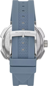 Michael Kors Sidney Chambray Multifunction Blue Dial Blue Silicone Strap Watch For Women - MK7220 Buy Now By Michael Kors
