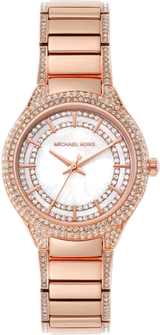 Michael Kors Sylvia Mother Of Pearl Dial Rose Gold Steel Strap Watch for Women - MK4656 Buy Now By Michael Kors